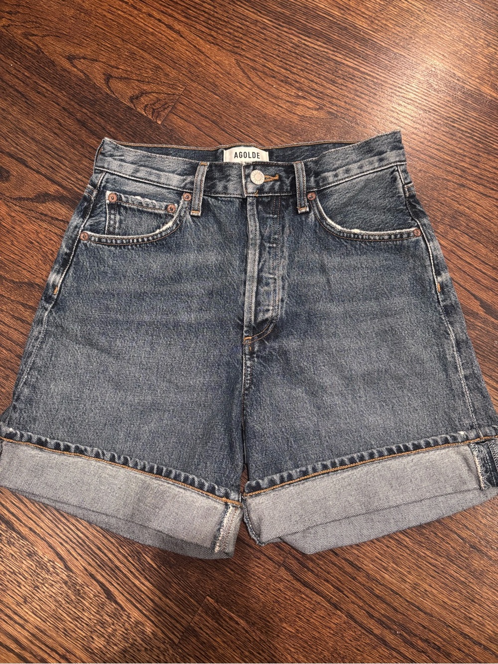 Agolde dame high-rise Jean shorts
